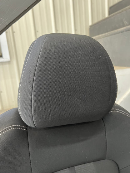 2018-2023 Ford Mustang GT Black Cloth Seats Coupe Front Rear Power Seats