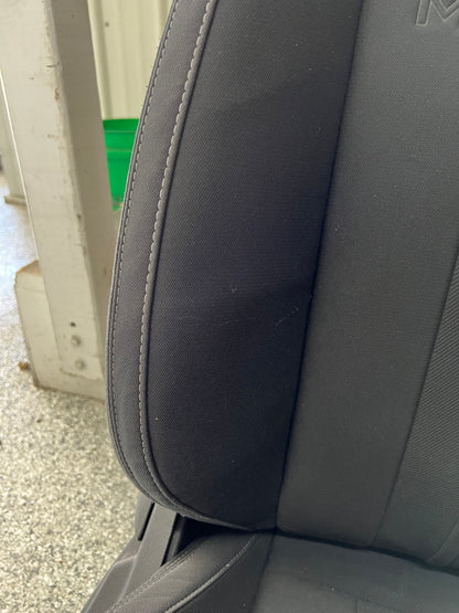 2018-2023 Ford Mustang GT Black Cloth Seats Coupe Front Rear Power Seats