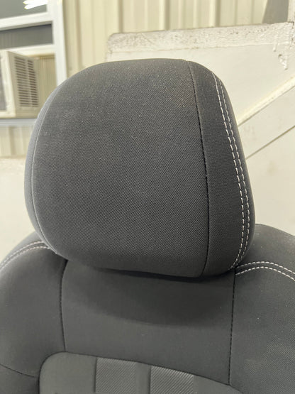 2018-2023 Ford Mustang GT Black Cloth Seats Coupe Front Rear Power Seats