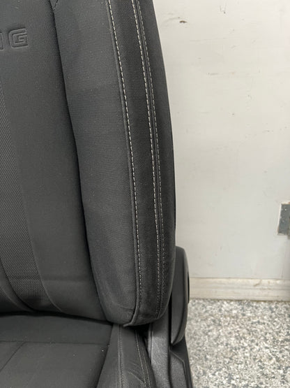 2018-2023 Ford Mustang GT Black Cloth Seats Coupe Front Rear Power Seats