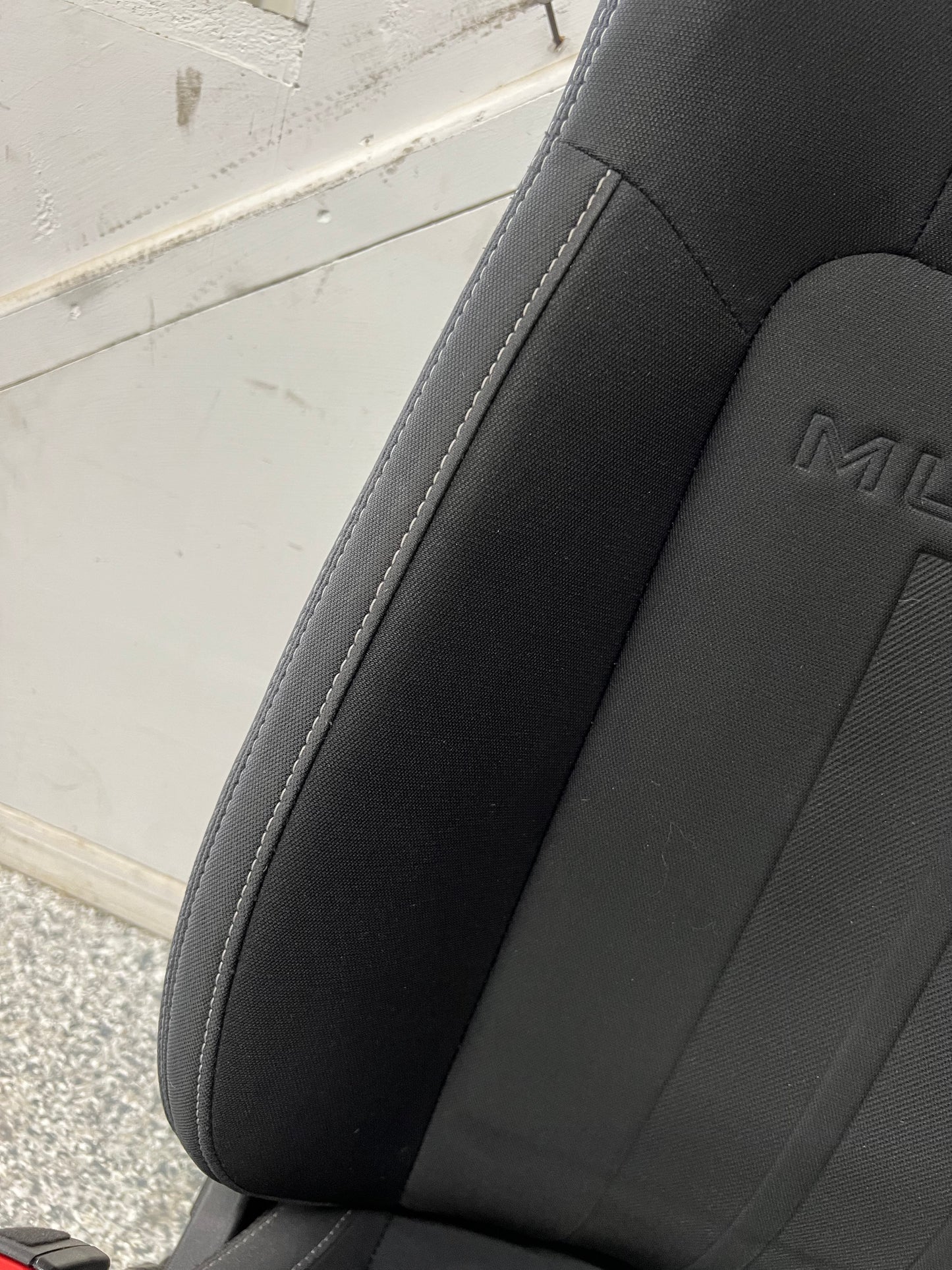 2018-2023 Ford Mustang GT Black Cloth Seats Coupe Front Rear Power Seats