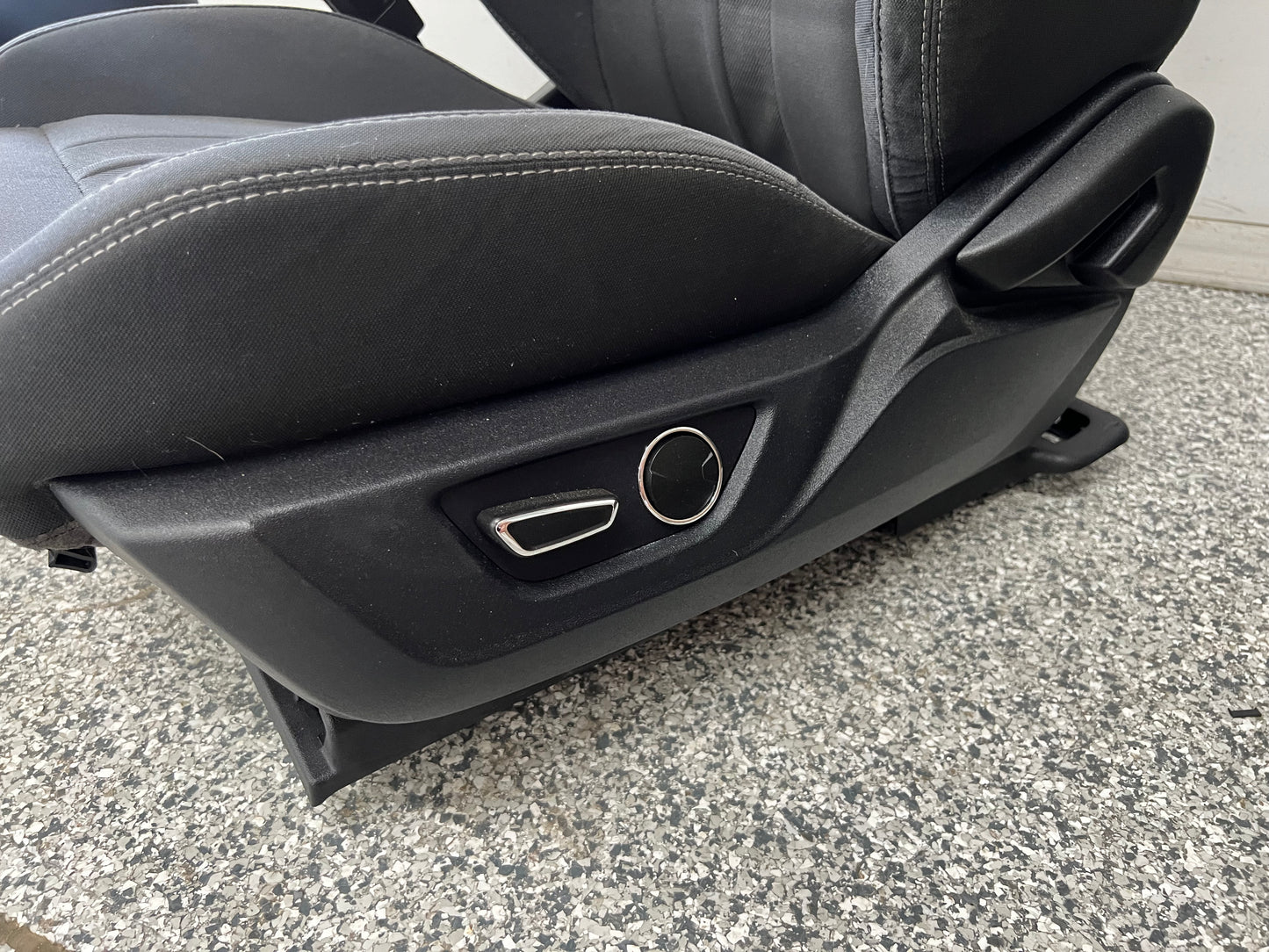 2018-2023 Ford Mustang GT Black Cloth Seats Coupe Front Rear Power Seats
