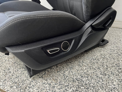 2018-2023 Ford Mustang GT Black Cloth Seats Coupe Front Rear Power Seats