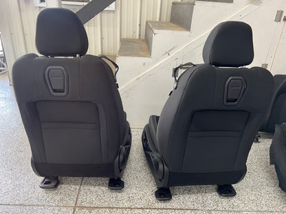 2018-2023 Ford Mustang GT Black Cloth Seats Coupe Front Rear Power Seats