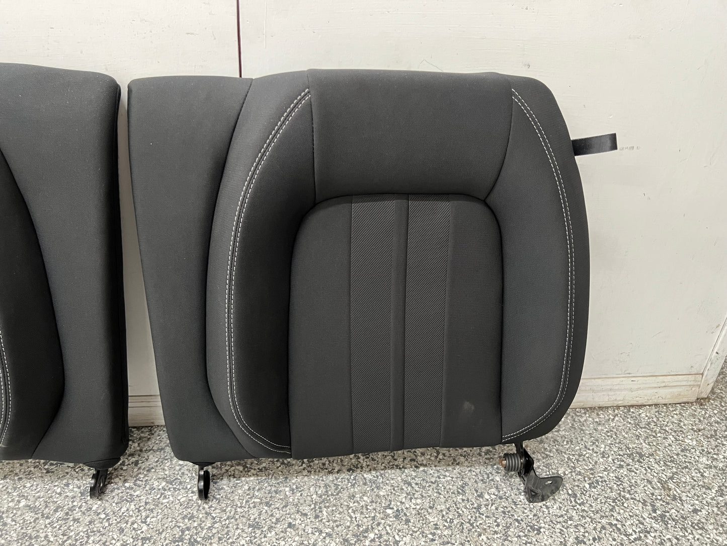 2018-2023 Ford Mustang GT Black Cloth Seats Coupe Front Rear Power Seats