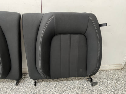 2018-2023 Ford Mustang GT Black Cloth Seats Coupe Front Rear Power Seats