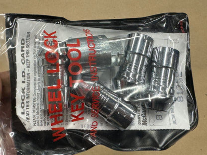 2015-2017 Ford Mustang GT OEM Wheel Lock Lug Nuts