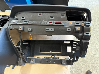 2018-2023 Ford Mustang GT 5.0 Leather Dash Pad Frame "Red Stitch"