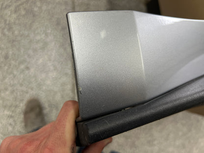 2015-2023 Ford Mustang GT Ecoboost LH Driver Side Skirt Molding "Silver"