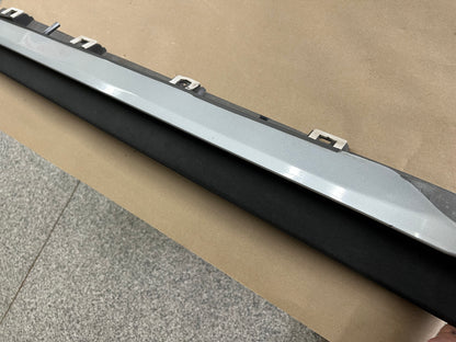 2015-2023 Ford Mustang GT Ecoboost LH Driver Side Skirt Molding "Silver"