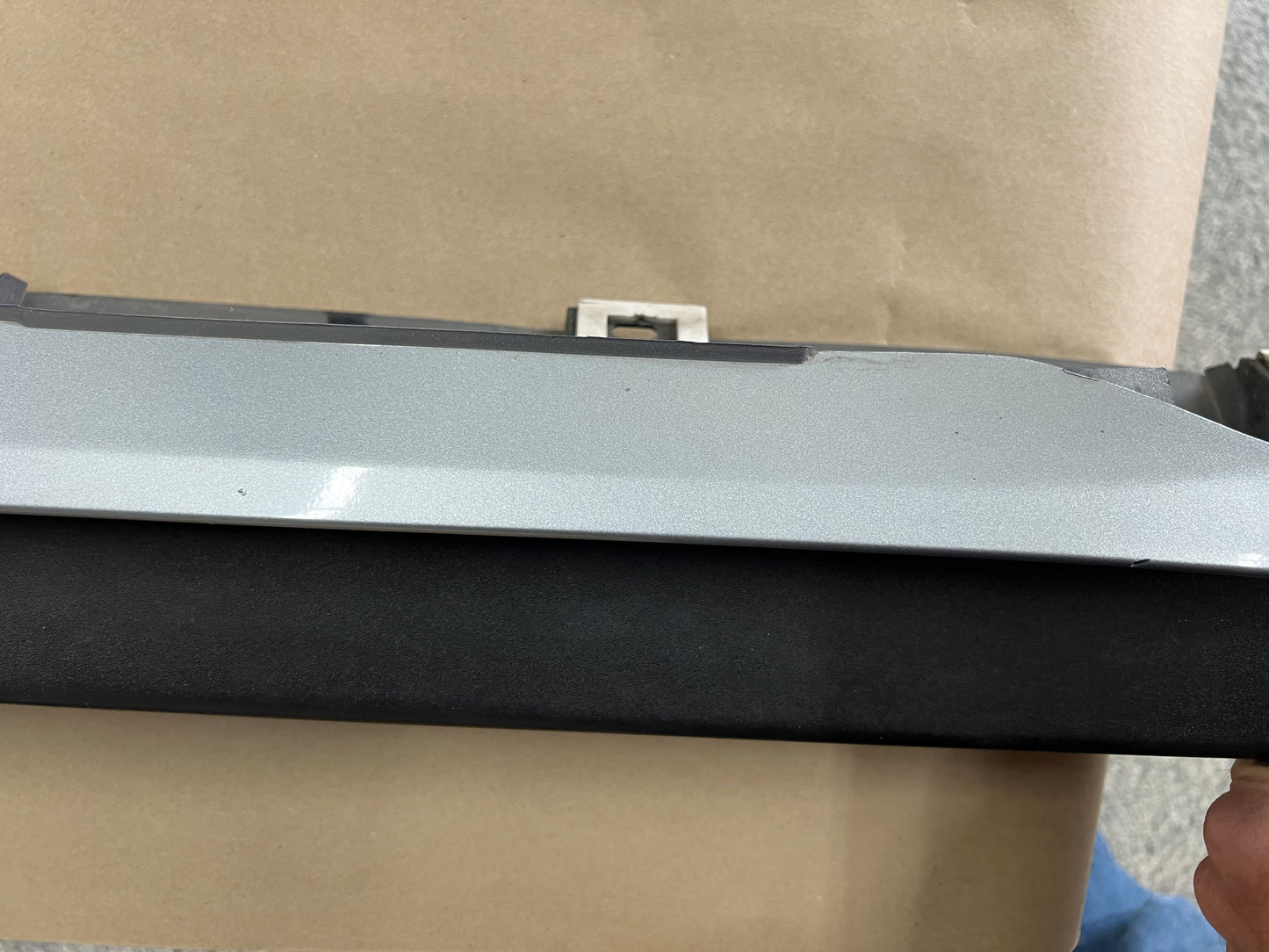 2015-2023 Ford Mustang GT Ecoboost LH Driver Side Skirt Molding "Silver"