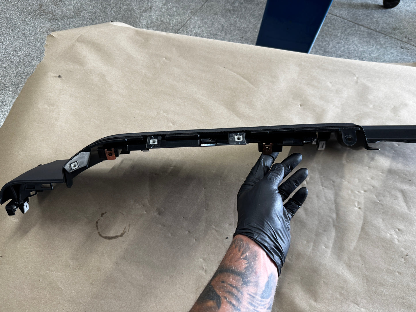 2023-2025 Ford F-250 F-350 LH Driver Dashboard Panel Assembly Black Tremor