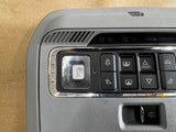 2023-2025 Ford F-250 F-350 Overhead Console Sunroof Back Glass Buttons Grey OEM