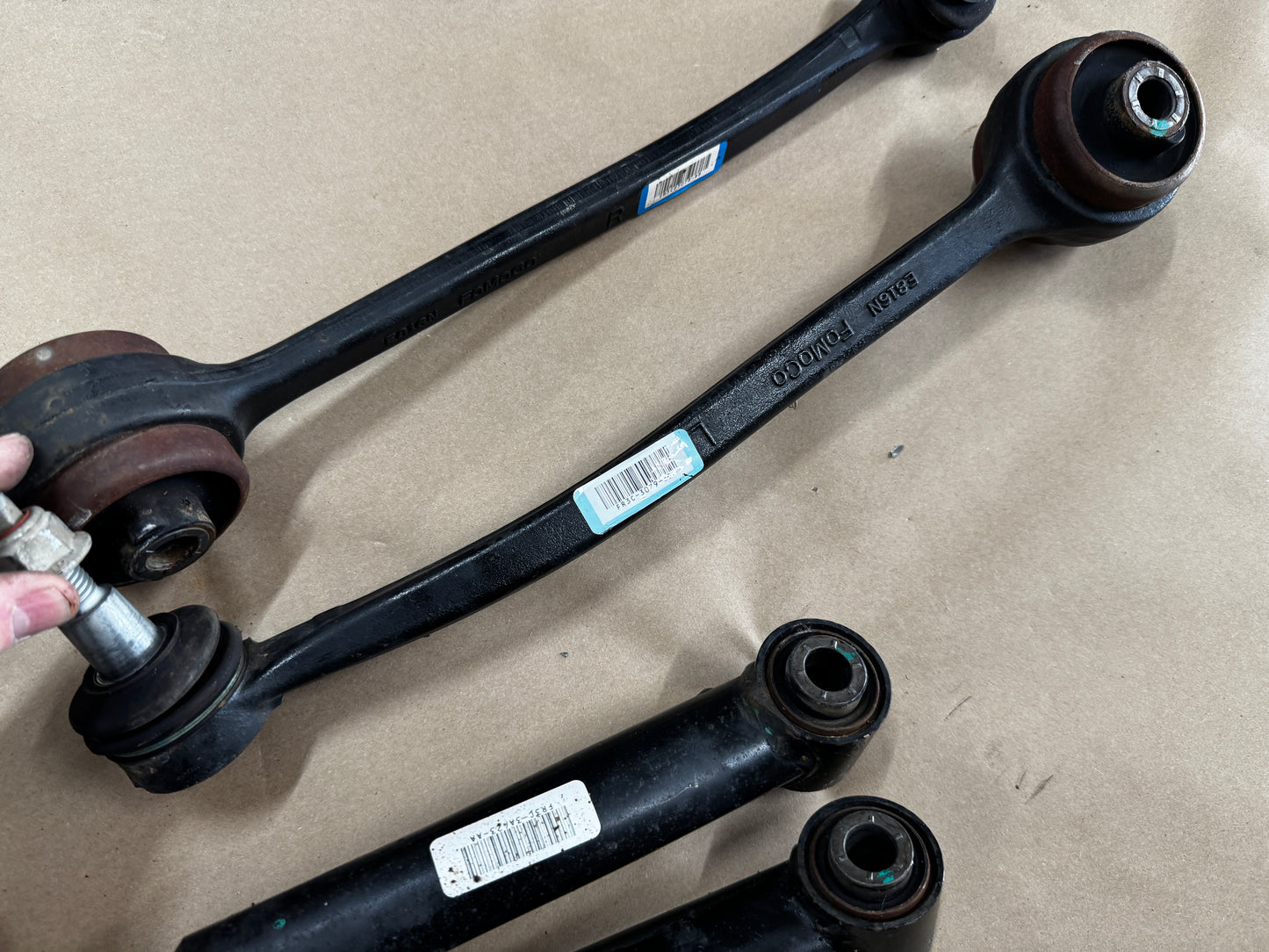 2015-2023 Ford Mustang GT RH LH Side Front Control Arms Frontward Rearward