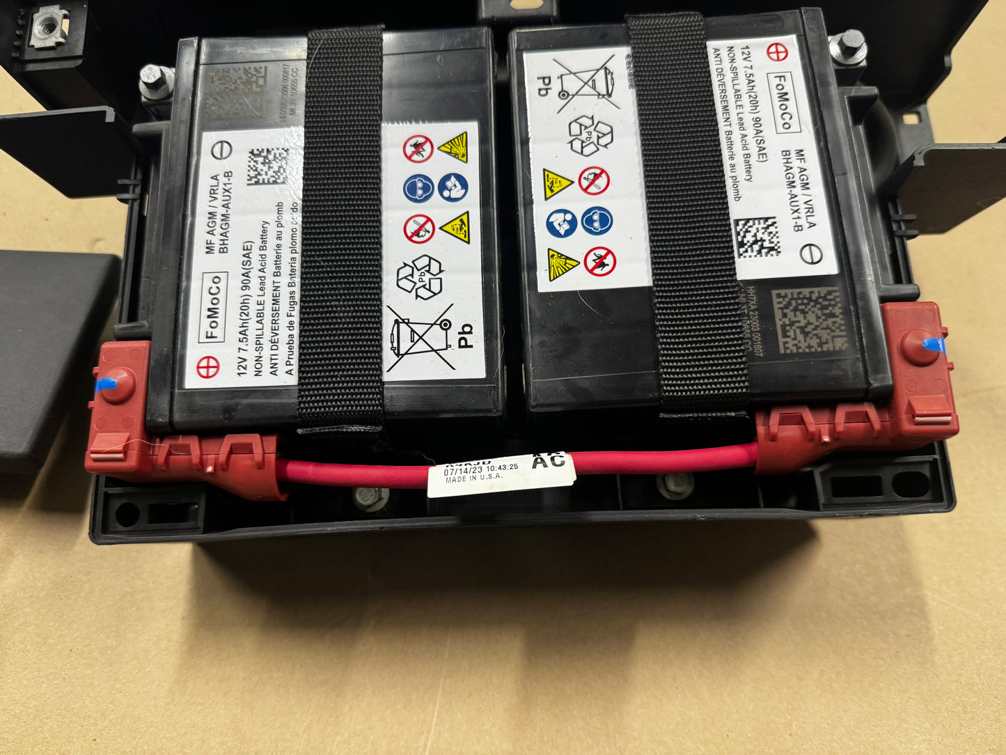 2023-2025 Ford F-250 F-350 Power Inverter Dual Battery Batteries AUX OEM