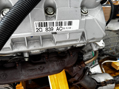 2004 Mustang Cobra SVT Supercharged 4.6 DOHC Engine Drivetrain T 56 22k Miles