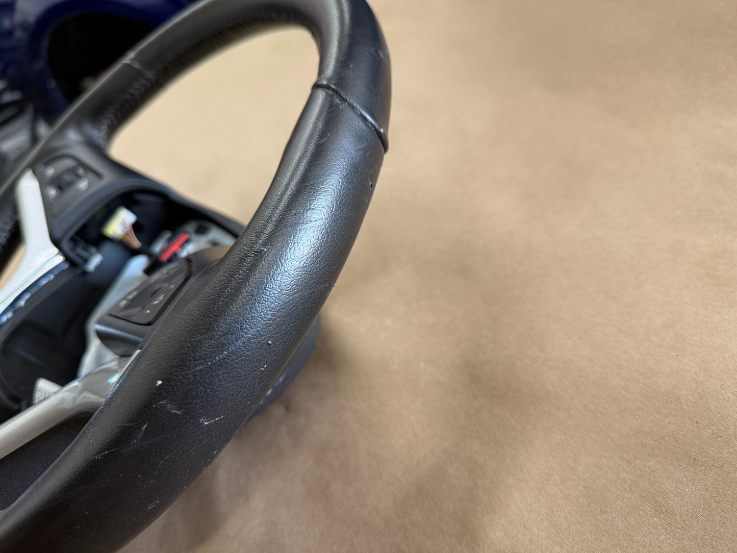 2012-2015 Chevy Camaro SS Steering Wheel Black "Manual"