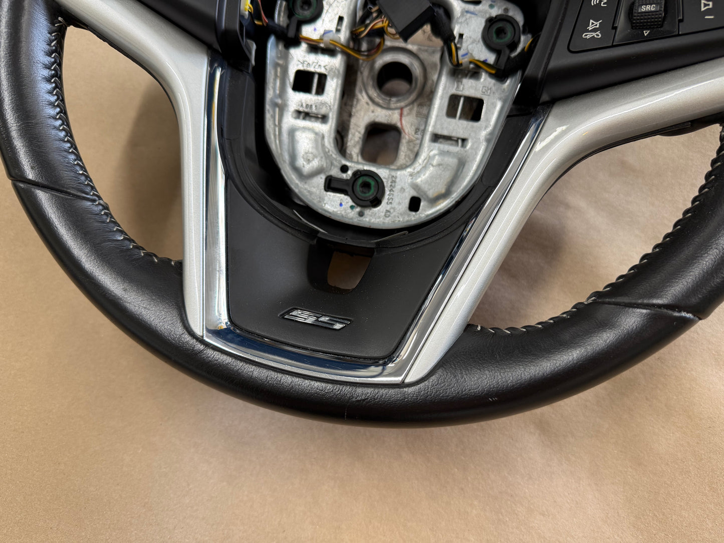 2012-2015 Chevy Camaro SS Steering Wheel Black "Manual"