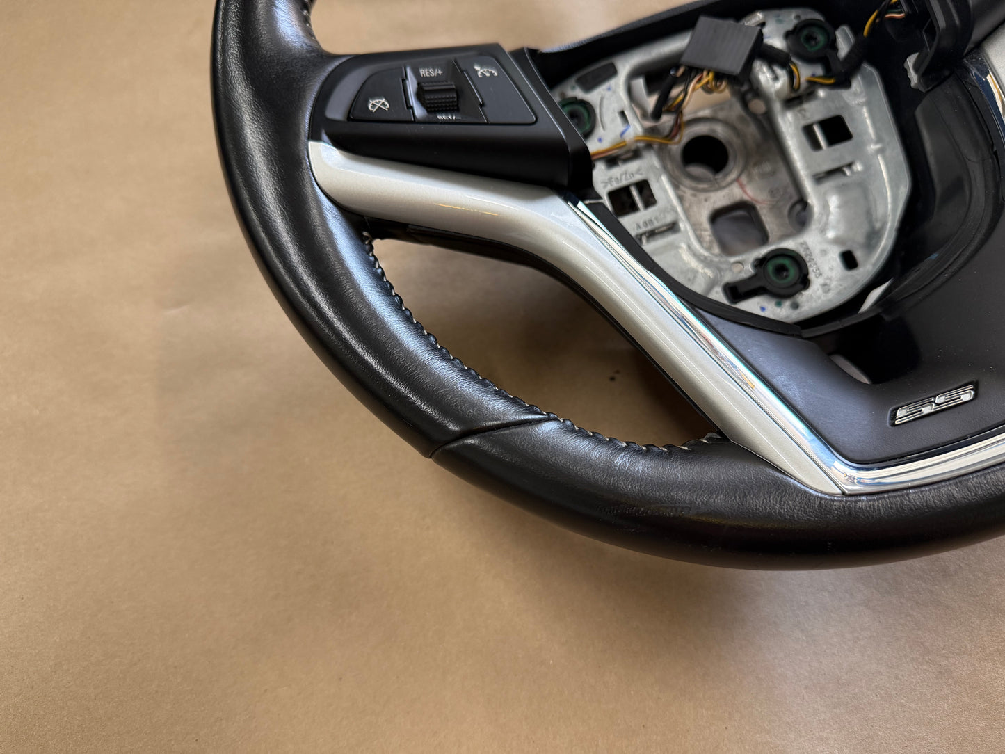 2012-2015 Chevy Camaro SS Steering Wheel Black "Manual"