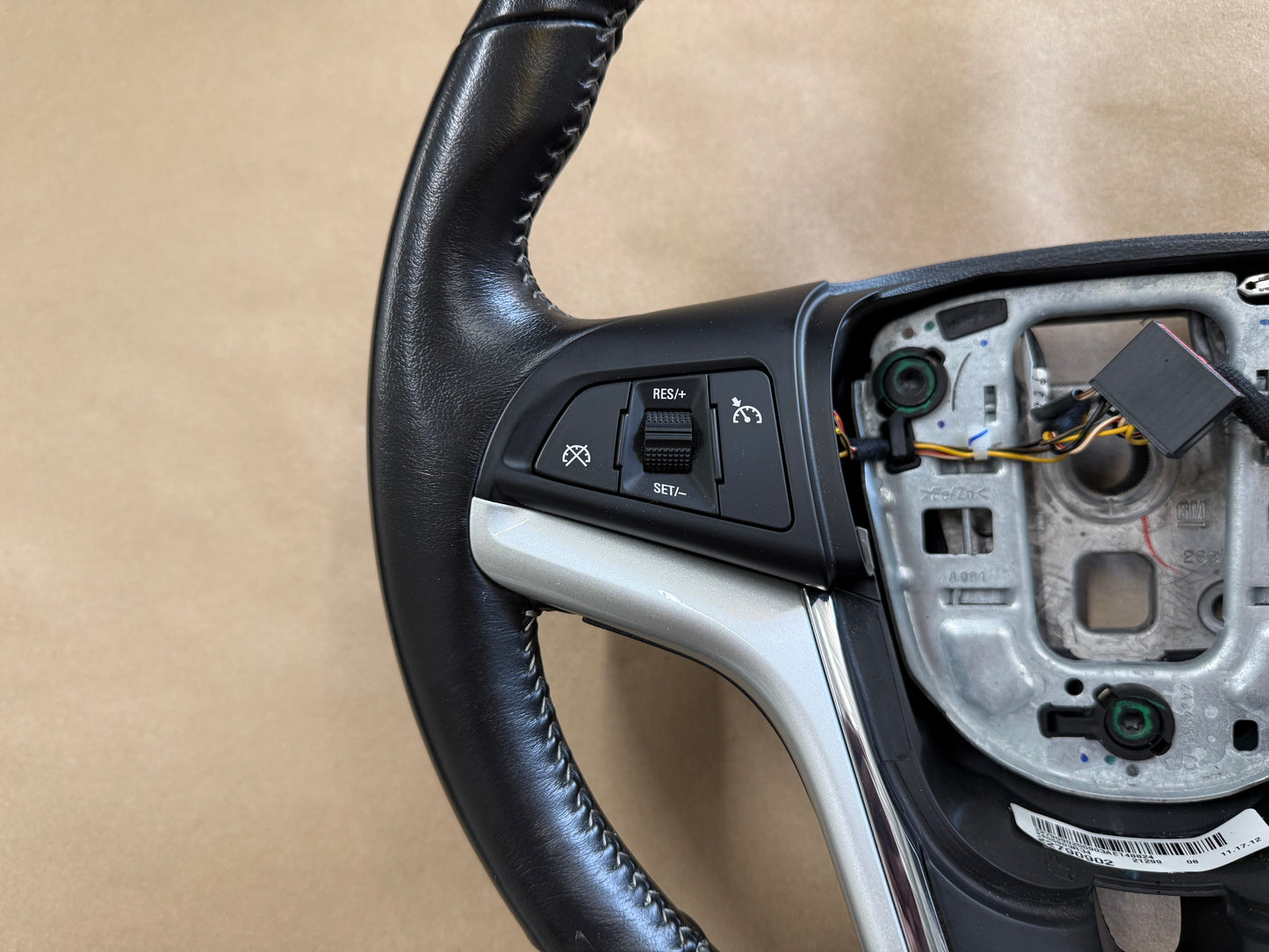 2012-2015 Chevy Camaro SS Steering Wheel Black "Manual"
