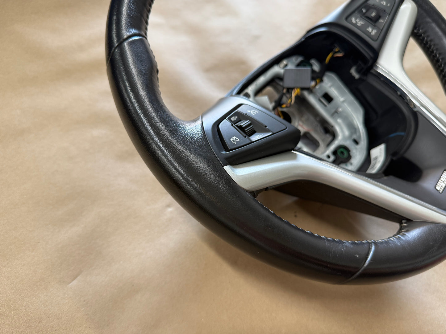 2012-2015 Chevy Camaro SS Steering Wheel Black "Manual"