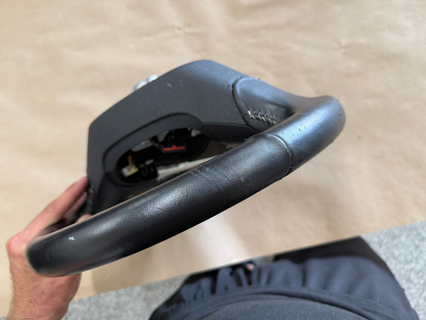 2012-2015 Chevy Camaro SS Steering Wheel Black "Manual"
