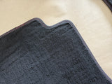 2015-2023 Ford Mustang California Special Front Floor Mats Carpet "Red Stitch"