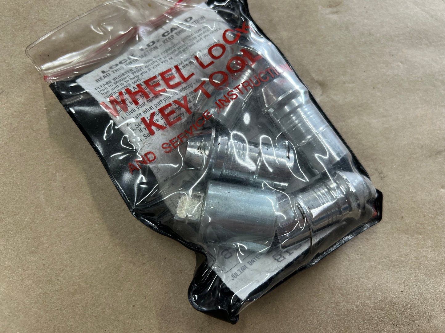 2015-2017 Ford Mustang GT OEM Wheel Lock Lug Nuts