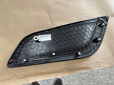 2018-2023 Mustang GT Center Console Top Interior Trim Pieces Leather Red Stitch