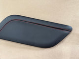 2018-2023 Mustang GT Center Console Top Interior Trim Pieces Leather Red Stitch