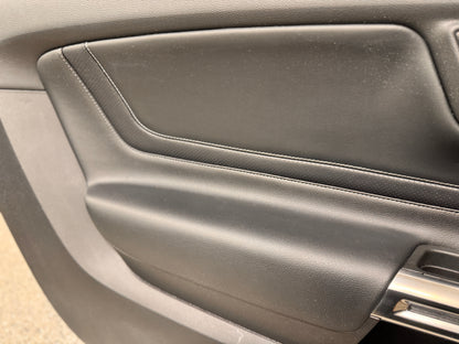 2018-2023 Mustang GT V6 EcoBoost LH RH Premium Leather Insert Door Panels Pair