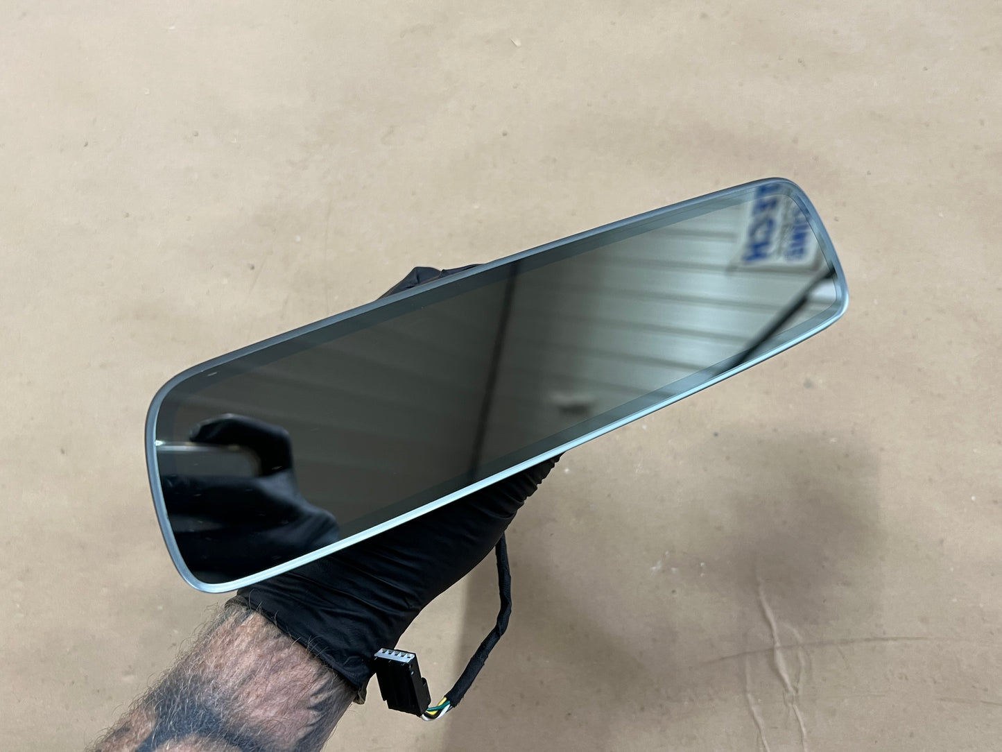 2020-2022 Ford Mustang Frameless Rear View Mirror - OEM