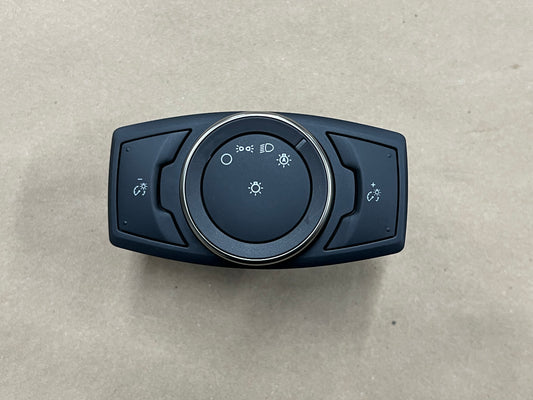 2020-2022 Mustang GT500 Headlight Switch Knob Black Chrome