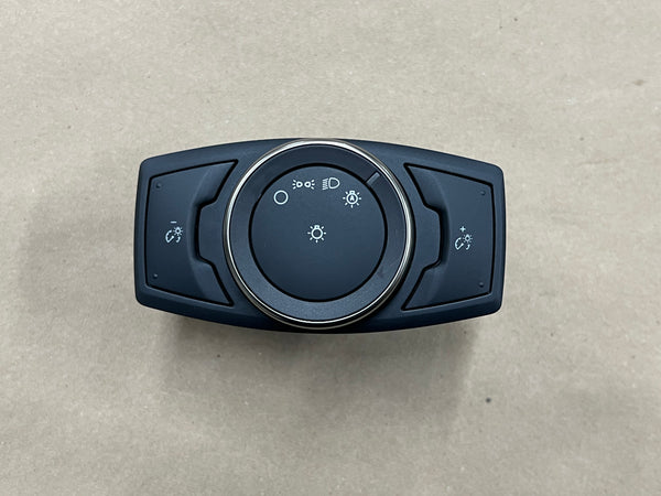 2020-2022 Mustang GT500 Headlight Switch Knob Black Chrome