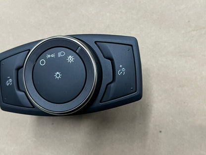 2020-2022 Mustang GT500 Headlight Switch Knob Black Chrome