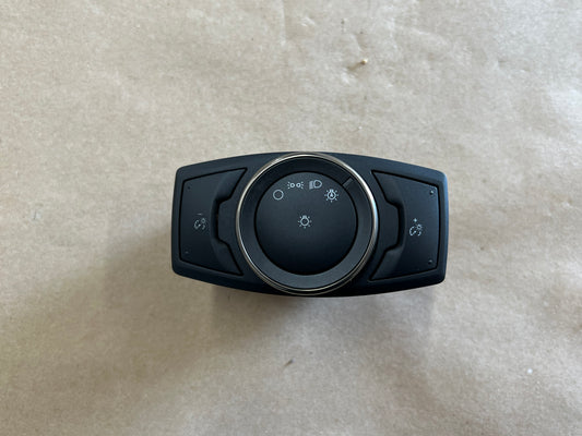 2020-2022 Mustang GT500 Headlight Switch Knob Black Chrome