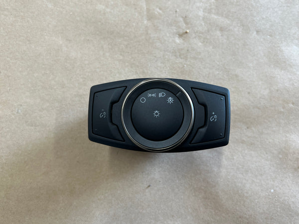 2020-2022 Mustang GT500 Headlight Switch Knob Black Chrome