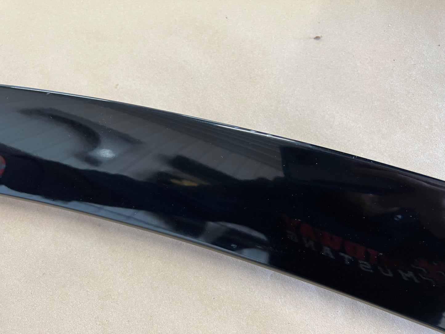 2015-2021 Ford Mustang 5.0 GT Model Spoiler Trunk "Black"