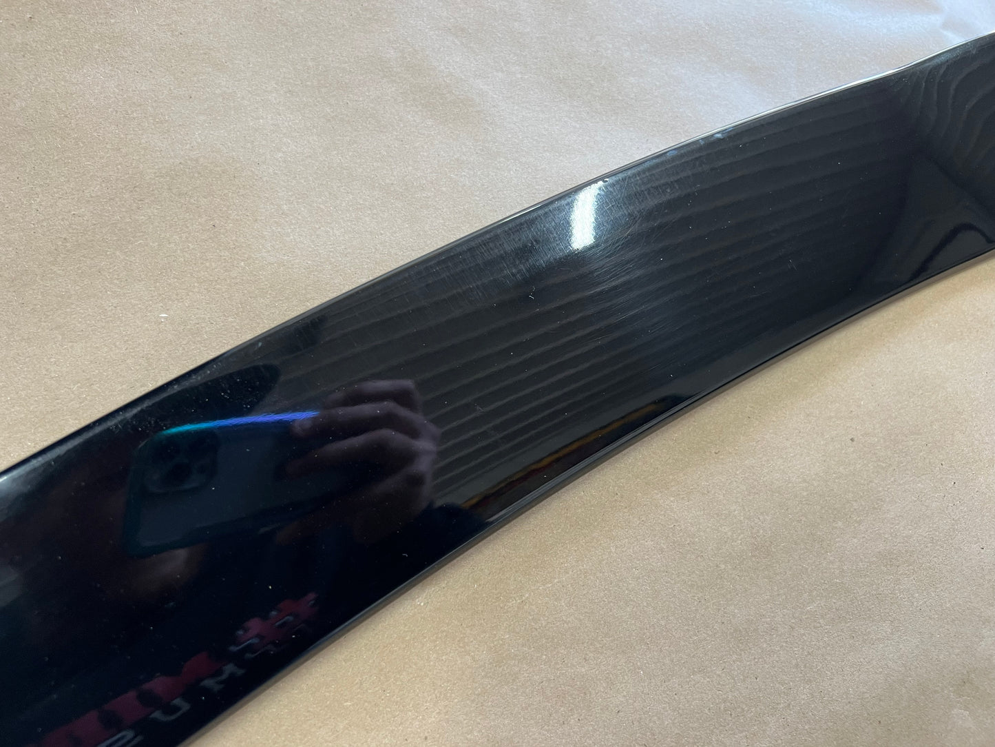 2015-2021 Ford Mustang 5.0 GT Model Spoiler Trunk "Black"