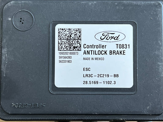 2020 Ford Mustang Shelby GT500 CFTP ABS Module Controller Anti-Lock Brakes