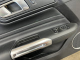 2019 Ford Mustang Bullitt LH Driver Leather Insert Door Panel Green Stitching
