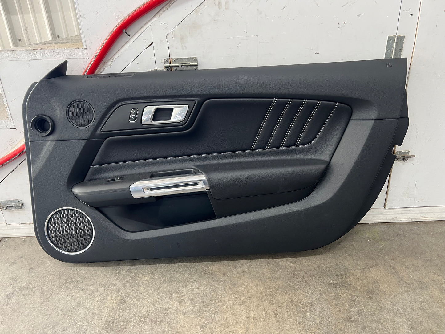 2018-2021 Ford Mustang GT Eco Boost RH Passenger Leather Insert Door Panel 2k mi
