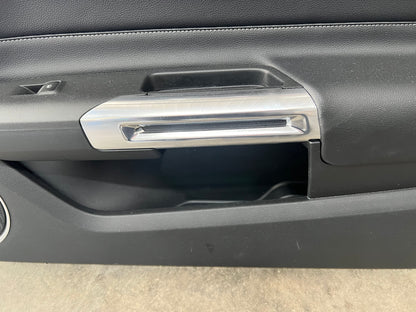 2018-2021 Ford Mustang GT Eco Boost RH Passenger Leather Insert Door Panel 2k mi