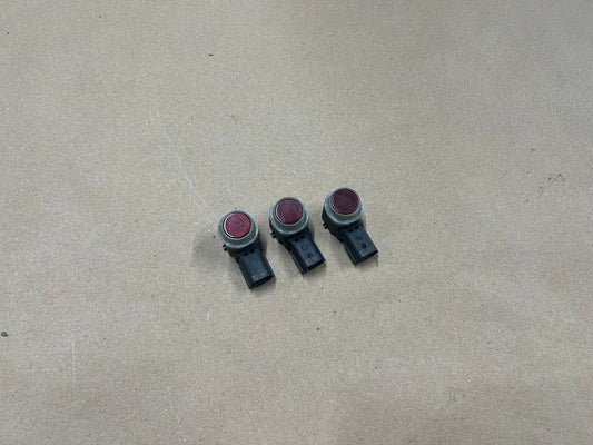2015-2022 Ford Mustang GT Parking Assist Sensors (3) "Red Crimson"