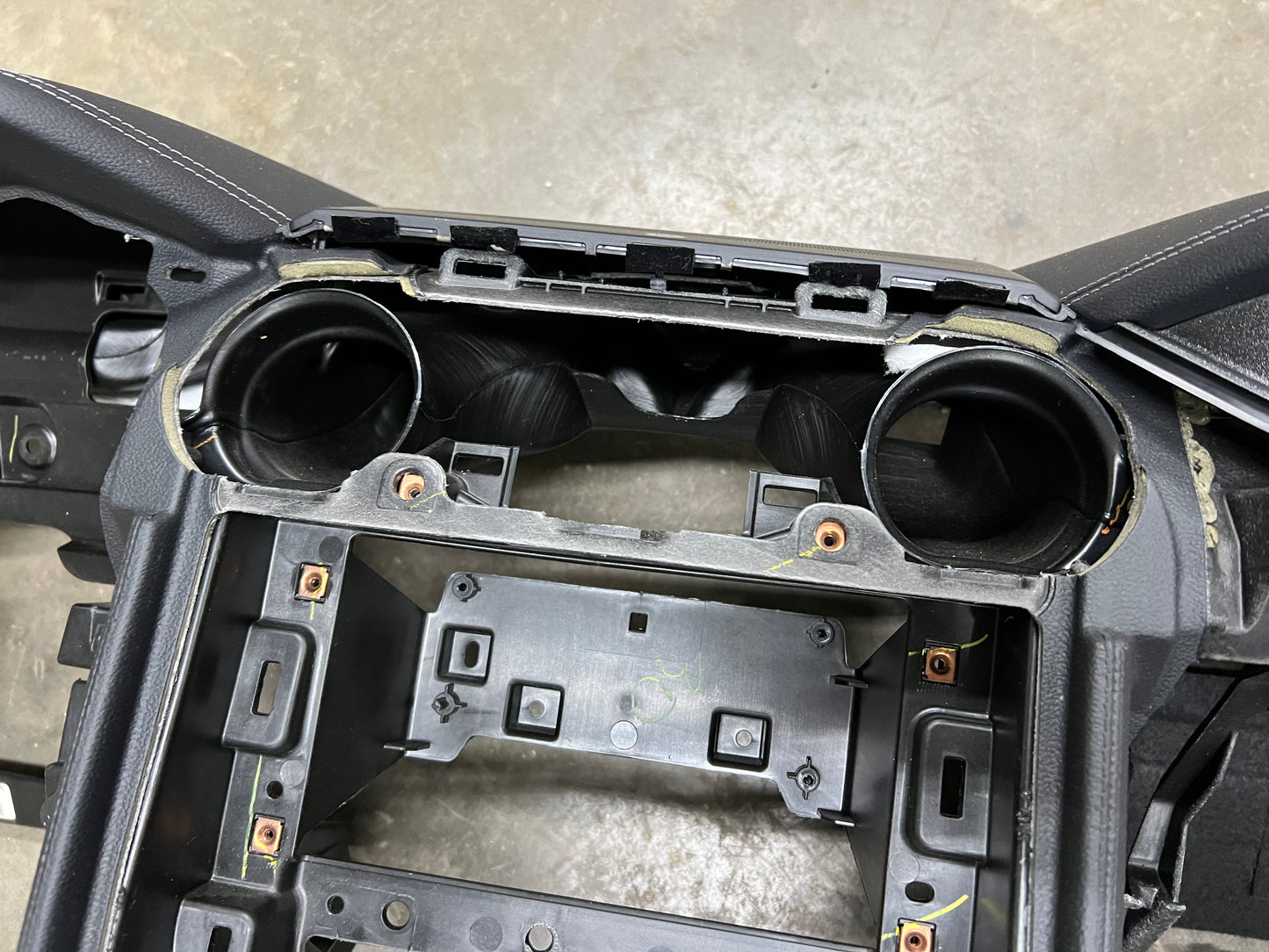2018-2022 Ford Mustang GT 5.0 PP1 Leather Dash Pad Frame