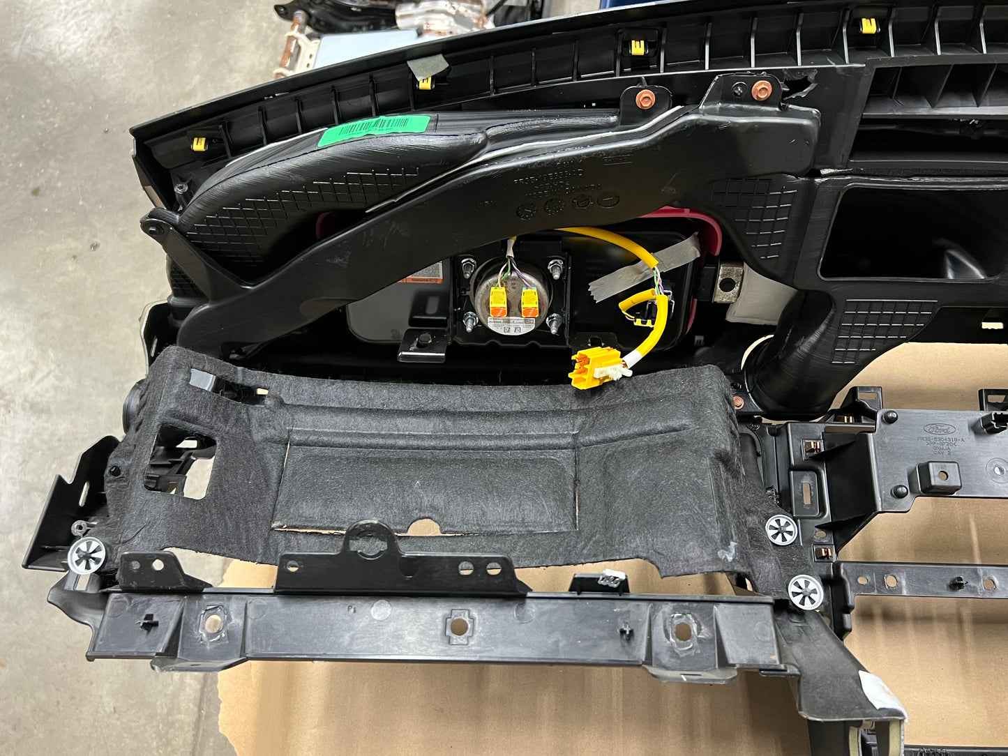 2018-2022 Ford Mustang GT 5.0 PP1 Leather Dash Pad Frame