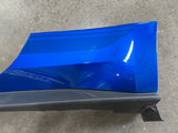 2015-2023 Ford Mustang GT V6 LH Driver Side Skirt Molding Blue