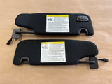 2015-2022 Ford Mustang GT Coupe Sun Visors Pair Home link