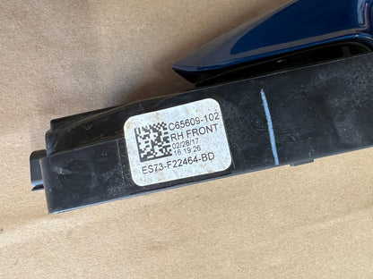 2015-2021 Ford Mustang RH Passenger Side Door Handle Blue