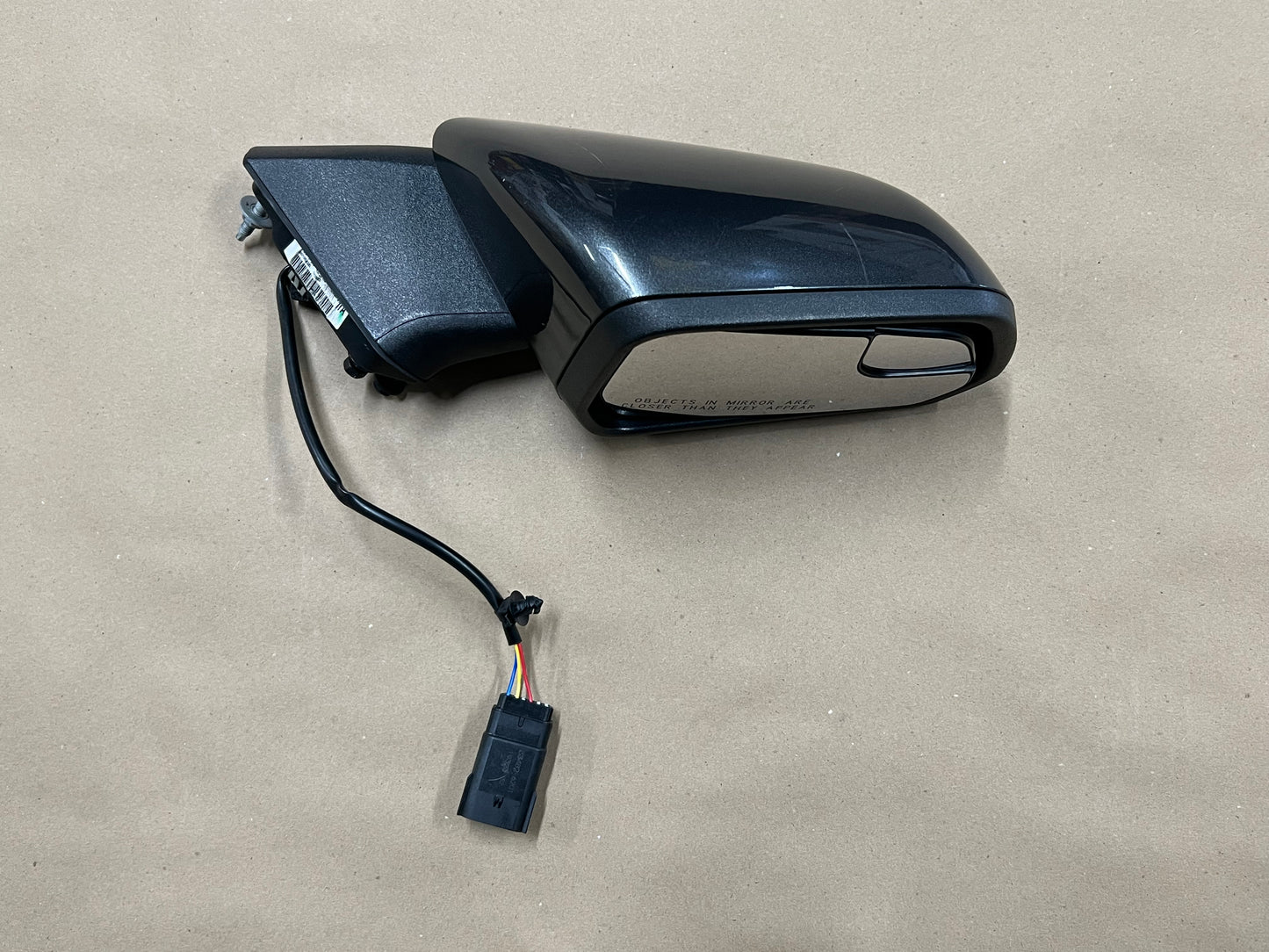 2015-2022 Ford Mustang GT RH Passenger Side Mirror Charcoal